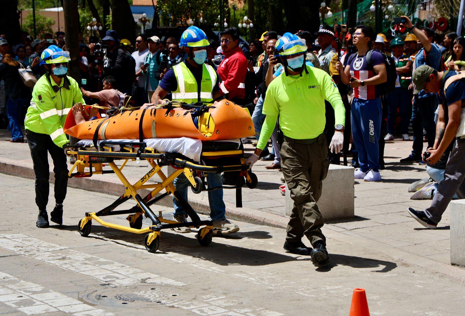 Tlaxcala participa en el Segundo Simulacro Nacional 2025